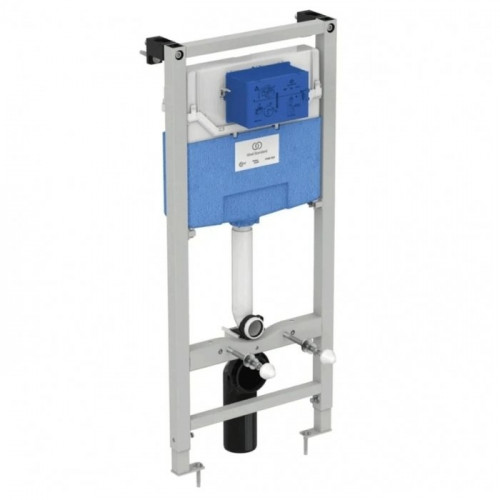 Инсталляция Ideal Standard Prosys Frame 120 M R020467 с унитазом Ideal Standard Exacto Rimless безободковый c сиденьем микролифт UV09001, комплект, X042601-2