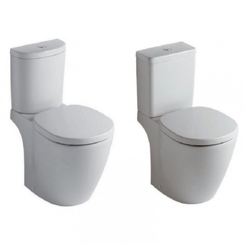 Напольный унитаз Ideal Standard Connect AquaBlade® Е042901 с бачком E797001, безободковый-1