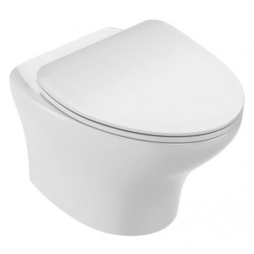 Инсталляция Geberit с безободковым унитазом Jacob Delafon Nouvelle Vague EDK102-00, сиденье микролифт, комплект-1