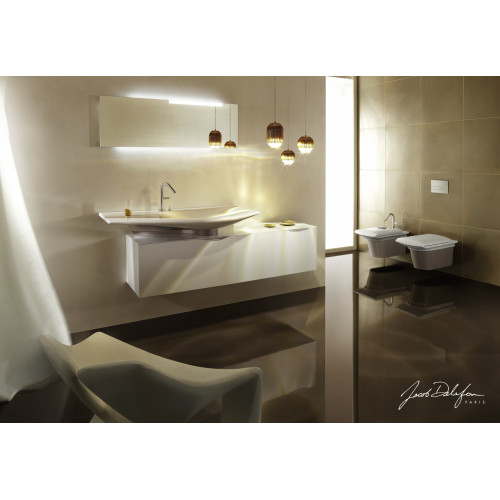 Подвесной унитаз Jacob Delafon Stillness E1303-00 крышка микролифт-9