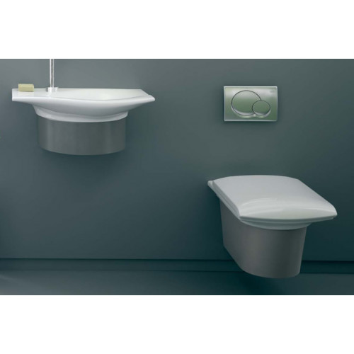 Подвесной унитаз Jacob Delafon Stillness E1303-00 крышка микролифт-5