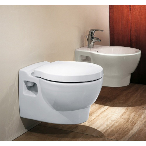 Подвесной унитаз Jacob Delafon Ove в комплекте с сиденьем E70005 SoftClose, E1585-00-5