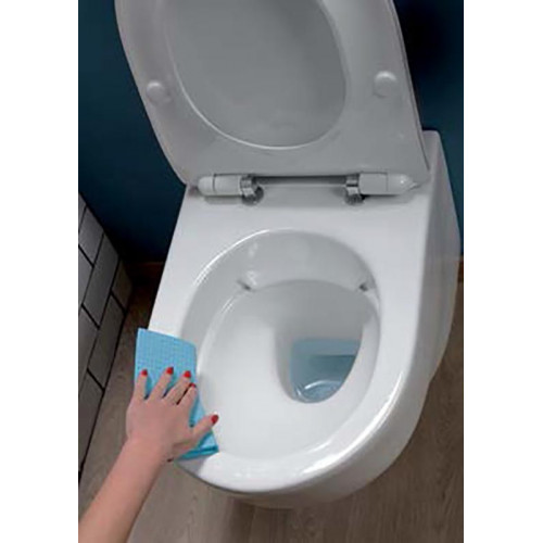 Инсталляция с безободковым унитазом Jacob Delafon Odeon Rive Gauche E21745RU-00, клавиша матовый и глянцевый хром, тонкое сиденье с микролифтом-7