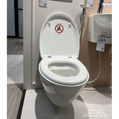 Подвесной унитаз Jacob Delafon Presquile E4440-00 крышка микролифт-6