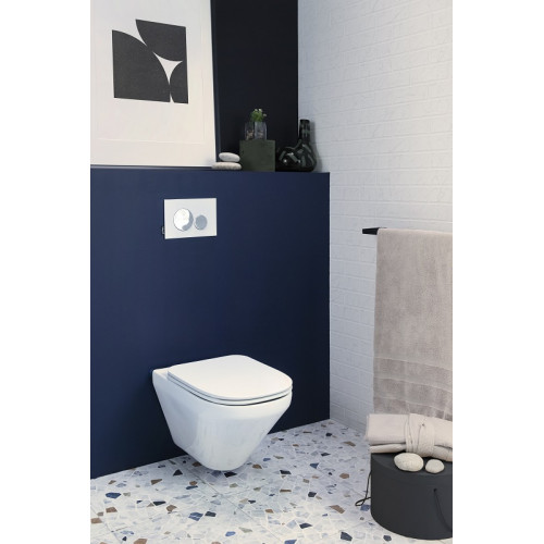 Подвесной унитаз Jacob Delafon Modern Life, крышка микролифт, E77725-0/E77168-0-7