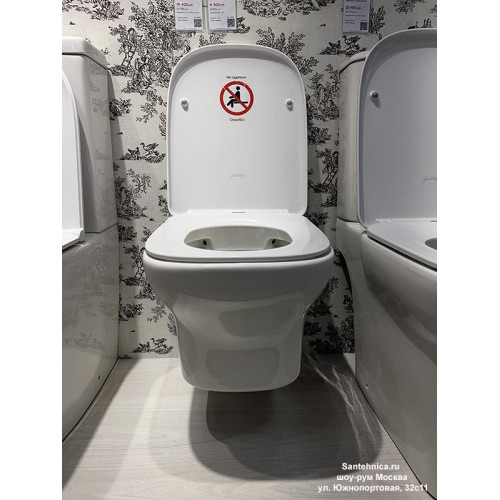 Подвесной унитаз Jacob Delafon Vox EDM102-00 безободковый-3