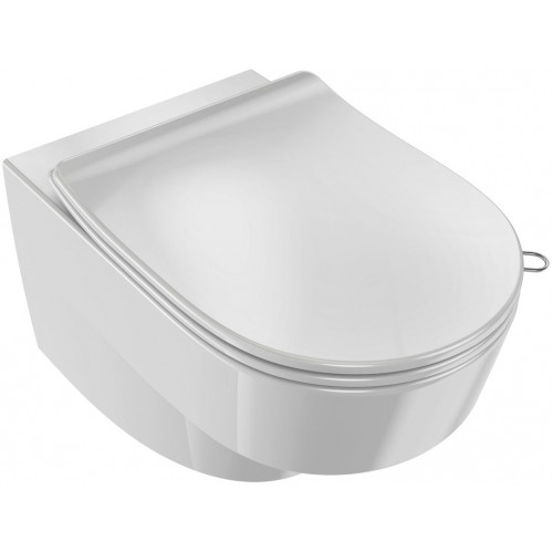 Подвесной унитаз Jacob Delafon Odeon Rive Gauche EDR102-00, безободковый-3