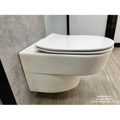 Подвесной унитаз Jacob Delafon Odeon Rive Gauche EDR102-00, безободковый-6