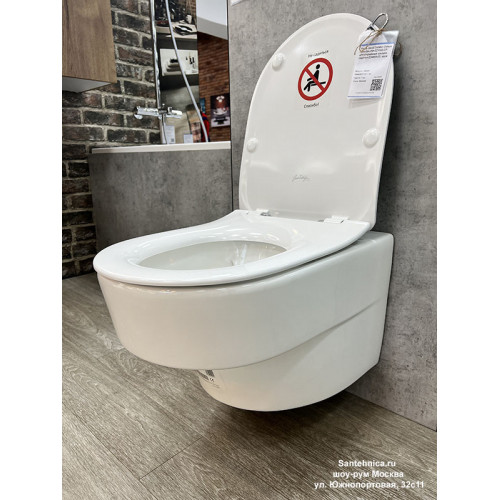 Подвесной унитаз Jacob Delafon Odeon Rive Gauche EDR102-00, безободковый-4