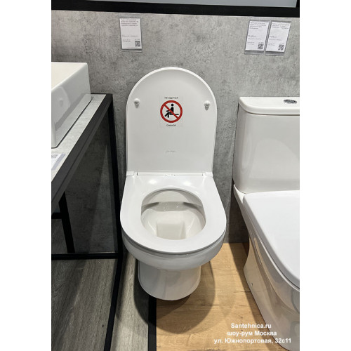 Подвесной унитаз Jacob Delafon Elite EDX114RU-00, безободковый, c тонким сиденьем с микролифтом-7