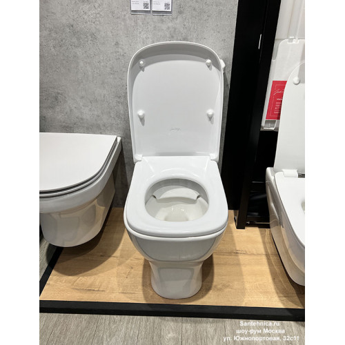 Напольный унитаз Jacob Delafon Struktura ETAG212-WTE/UJAJ102-WTE, безободковый-6