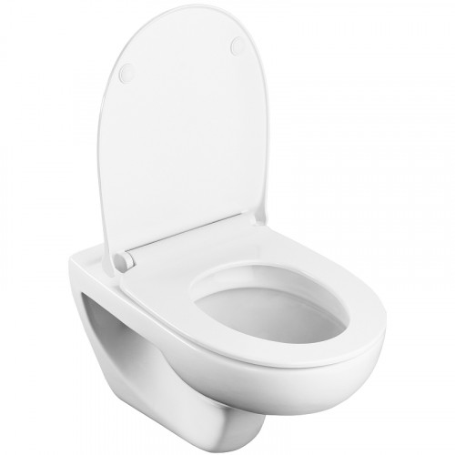 Инсталляция Geberit с унитазом Roca Victoria Rimless, крышка-сиденье стандарт, комплект 346393+ZRU80139+111.300-4