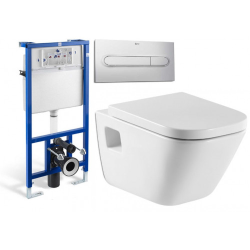 Инсталляция Roca с унитазом Roca Gap 346477000, сиденье микролифт, комплект