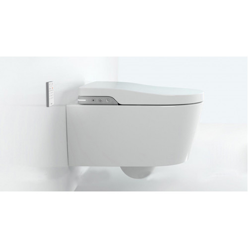 Электронный унитаз Roca In-Wash Inspira 803060001 безободковый с электронной крышкой-биде (7.8030.6.000.1)-11