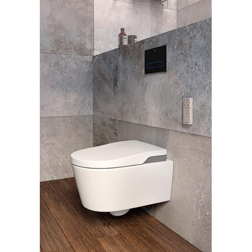 Электронный унитаз Roca In-Wash Inspira 803060001 безободковый с электронной крышкой-биде (7.8030.6.000.1)-16