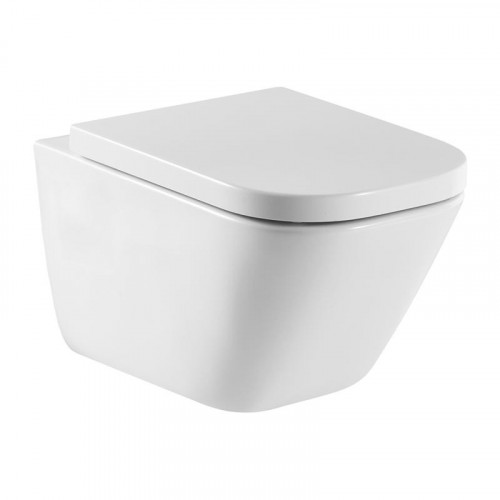 Инсталляция Roca с безободковым унитазом Roca Gap Clean Rim 34647L000, сиденье микролифт, комплект 7.8931.0.410.0 (7893104100)-5