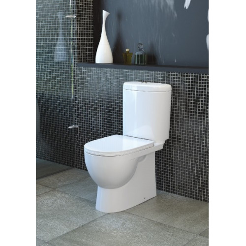 Напольный унитаз Sanita Luxe Art SL D ARTSLCC01020622 крышка микролифт-1