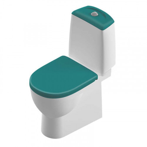 Напольный унитаз Sanita Luxe Best Color Motion Sea BSTSLCC08120522 крышка микролифт