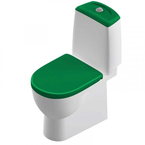 Напольный унитаз Sanita Luxe Best Color Motion Green  BSTSLCC09130522 крышка микролифт