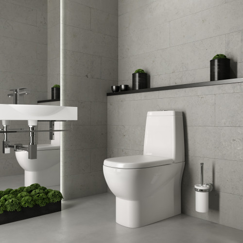 Напольный унитаз Sanita Luxe Infinity INFSLCC01040522 крышка микролифт-4