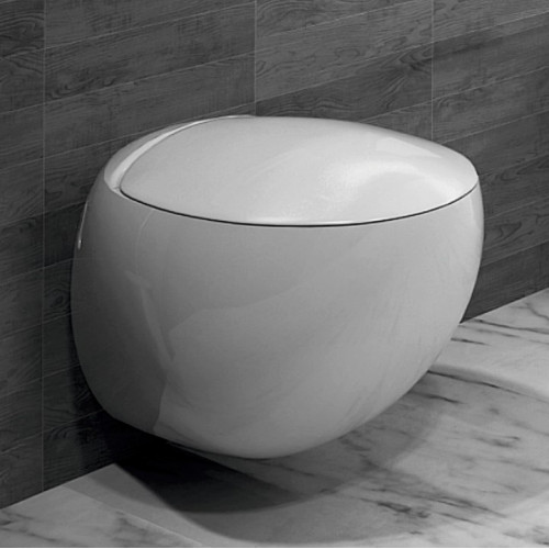 Подвесной унитаз Sanita Luxe Ringo c крышкой-сиденьем Soft Close RNGSLWH0104-5