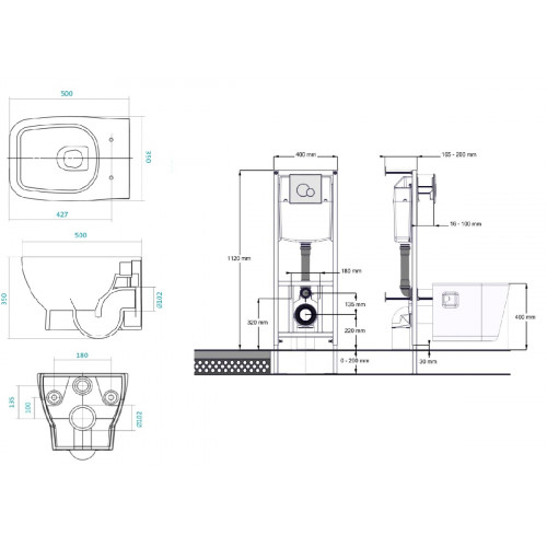 Инсталляция с унитазом Santek Нео 1.WH30.2.463 (1wh302463)-6