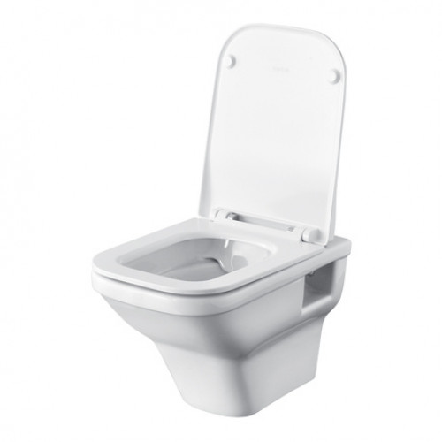 Подвесной унитаз Santek Лайн 1.WH50.1.574 34.5 x 53.5 x 35 см безободковый, Soft Close-2