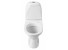 Напольный унитаз Santek Римини, крышка стандарт, белый, Wh50.1.523